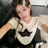 【SHOPLIST限定】レトロ星柄デザイン感バーサタイルTシャツ | 17kg | 詳細画像9 