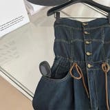 【SHOPLIST限定】カジュアルレトロオールインワンデニムワイドパンツ | 17kg | 詳細画像11