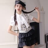 シャネちゃん風カレッジスタイルベストORシャツORスカート | 17kg | 詳細画像6 