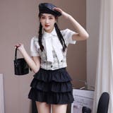 シャネちゃん風カレッジスタイルベストORシャツORスカート | 17kg | 詳細画像8 