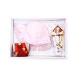 フードセット 帽子セット 子供用 女の子お宮参りの初着アイテム | BiSOU | 詳細画像5