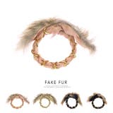 ワイヤーポニー チェーン ファー | SOUBIEN | 詳細画像1 