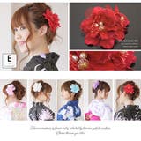 髪飾り 花 フラワー 髪飾り ラメ 白 パールビーズ ゴールド | SOUBIEN | 詳細画像8