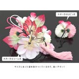 髪飾り 2点セット 桃色 | SOUBIEN | 詳細画像4 