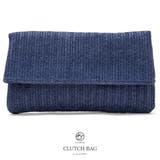 クラッチバック 藍色 紺 | SOUBIEN | 詳細画像1 