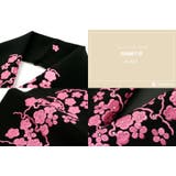 半襟 黒 ピンク ラインストーン 梅 刺繍 半衿 振袖 | SOUBIEN | 詳細画像3