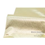 重ね衿 伊達襟 金 ゴールド 比翼衿 重ねえり 成人式 振袖 絹100％ | SOUBIEN | 詳細画像1 