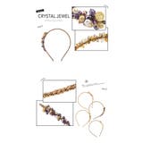 カチューシャ ビーズ キラキラ | SOUBIEN | 詳細画像2 