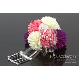 髪飾り 紫 ピンク | SOUBIEN | 詳細画像3 