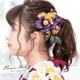 髪飾り ２点セット 紫系 | SOUBIEN | 詳細画像1 