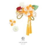 髪飾り ３点セット 橙色 | SOUBIEN | 詳細画像3 