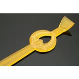 平打ち簪 飴色 イエロー | SOUBIEN | 詳細画像4 