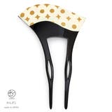 バチ型簪 黒 ブラック | SOUBIEN | 詳細画像1 