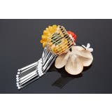 髪飾り 橙色 オレンジ | SOUBIEN | 詳細画像3