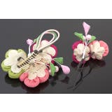 髪飾り 2点セット ピンク | SOUBIEN | 詳細画像5