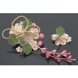 髪飾り 2点セット ピンク | SOUBIEN | 詳細画像5 