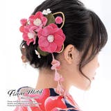 髪飾り 2点セット ピンク | SOUBIEN | 詳細画像1 