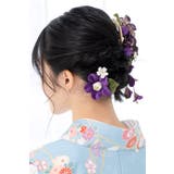 髪飾り 2点セット 紫 | SOUBIEN | 詳細画像2 