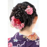 髪飾り 2点セット ピンク | SOUBIEN | 詳細画像2