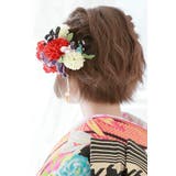 髪飾り 2点セット 赤 | SOUBIEN | 詳細画像2 