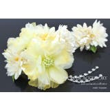 髪飾り 2点セット 黄色 | SOUBIEN | 詳細画像3