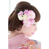 髪飾り 2点セット ピンク | SOUBIEN | 詳細画像2 