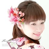 髪飾り 2点セット ピンク | SOUBIEN | 詳細画像1 