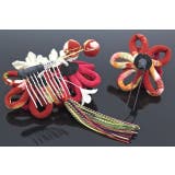 髪飾り 2点セット 赤 | SOUBIEN | 詳細画像5