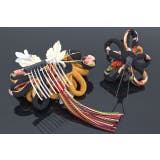 髪飾り 2点セット 黄 | SOUBIEN | 詳細画像5 