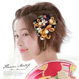 髪飾り 2点セット 黄 | SOUBIEN | 詳細画像1 