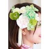 髪飾り 2点セット 緑 | SOUBIEN | 詳細画像2