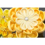 髪飾り 黄色 つまみ細工 | SOUBIEN | 詳細画像4 