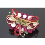 つまみ細工 紫 パープル | SOUBIEN | 詳細画像5 