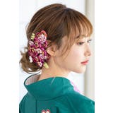 つまみ細工 紫 パープル | SOUBIEN | 詳細画像2 