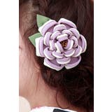 髪飾り つまみ細工 藤色 | SOUBIEN | 詳細画像2 