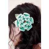 髪飾り つまみ細工 水色 | SOUBIEN | 詳細画像2