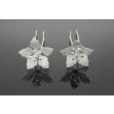 髪飾り2点セット 成人式 振袖 卒業式 袴 花 白 ラメ ラインストーン | SOUBIEN | 詳細画像2