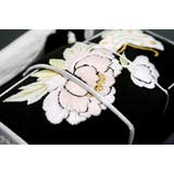 はこせこ 筥迫 振袖 婚礼用 黒 蝶々 牡丹 絹100％ | SOUBIEN | 詳細画像2 