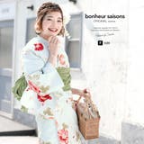 浴衣 3点セット(浴衣 兵児帯 | SOUBIEN | 詳細画像1