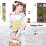 浴衣 3点セット(浴衣 兵児帯 | SOUBIEN | 詳細画像1