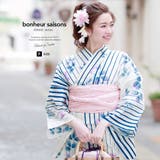 浴衣 3点セット(浴衣 兵児帯 | SOUBIEN | 詳細画像1