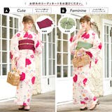 浴衣セット 3点セット(浴衣 帯 | SOUBIEN | 詳細画像2