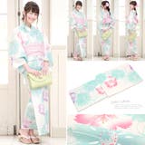 浴衣 3点セット(浴衣 兵児帯 | SOUBIEN | 詳細画像2
