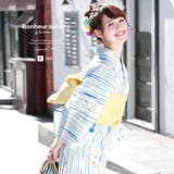 浴衣 3点セット(浴衣 兵児帯 | SOUBIEN | 詳細画像1