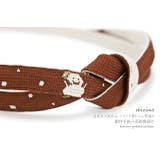 帯締め 樺色 雪だるま | SOUBIEN | 詳細画像1 