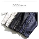 ライダースジャケット PUレザー ジャケット | SPADE | 詳細画像6 