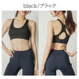 ブラック | トレーニングスポブラ スポーツブラ かわいい | Spero