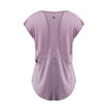 パープル | バックメッシュTシャツ レディース スポーツウェア | Spero