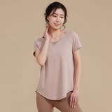 ピンク | スプリットカットソー ショート レディース | Spero