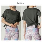 スプリットリボンT トップス ヨガウェア | Spero | 詳細画像10 